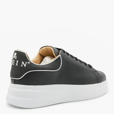 Philipp Plein Black Low-top Sneakers In Animal Print