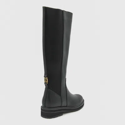 Twinset Boots Blacks And Greys In Black