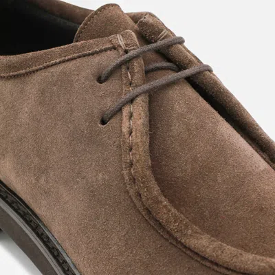 Canali Lace-up Derby Shoes In Brown