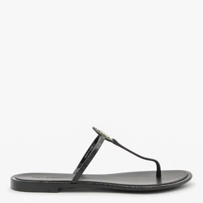 Tory Burch Thong Sandal "miller" Mini In Black
