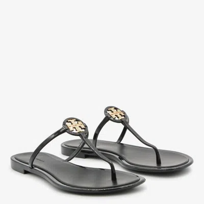 Tory Burch Thong Sandal "miller" Mini In Black