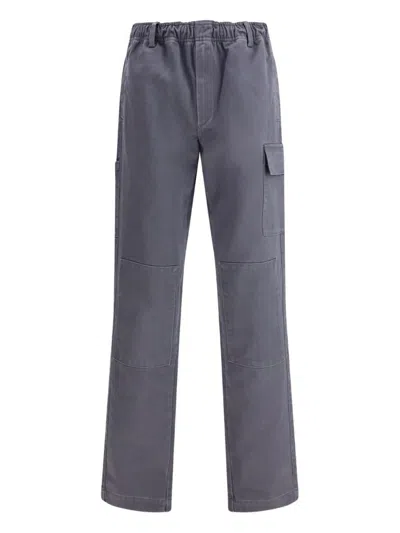 Gr10k Washed Ash Grey Cargo Pants With Utility Pockets In Gray
