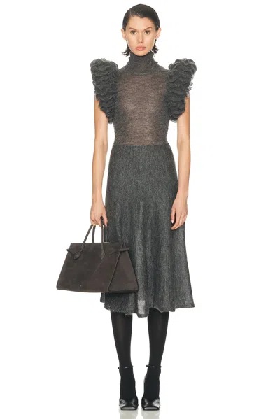 Alaïa High Waisted Tights In Black