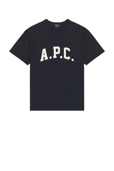 Apc A.p.c. T-shirts And Polos In Black