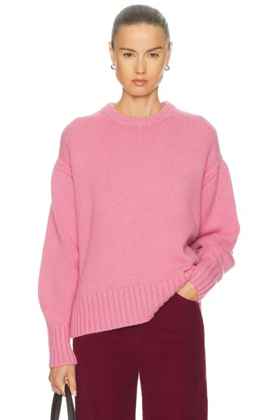Guest In Residence Cozy Cashmere Sweater In Pink