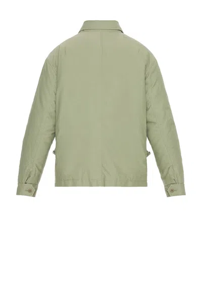 The Row Justo Jacket In Green