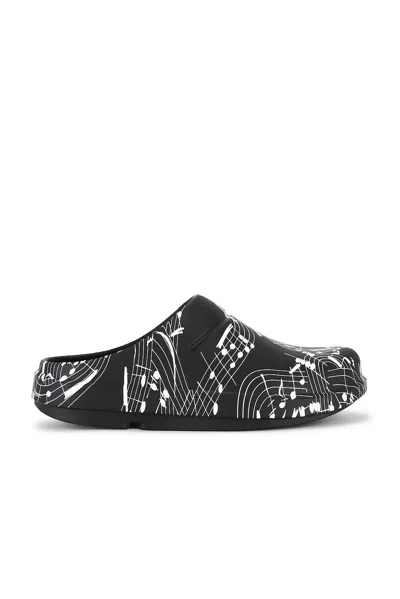 Takahiromiyashita The Soloist X Offos Music Note Clog In Black
