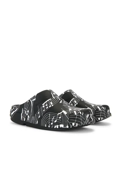 Takahiromiyashita The Soloist X Offos Music Note Clog In Black