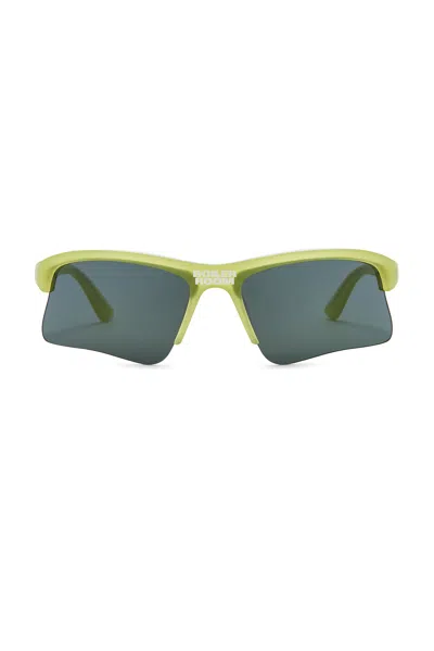 Pleasures Boiler Room Active Sunglasses In Green