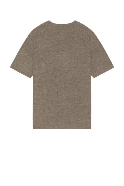 Rag & Bone Crawford Cashmere Blend Tee In Brown