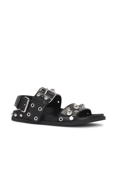 Valentino Nellcote Sandal In Black