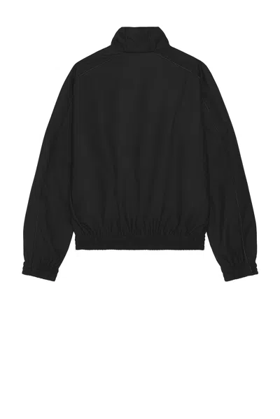 Willy Chavarria Ruff Rider Logo-embroidered Wool Bomber Jacket In Black