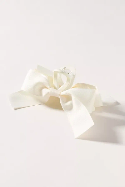 By Anthropologie Bow Hair Claw Clip In Neutral