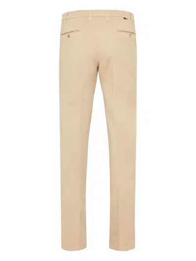 Canali Hose Mit Gürtelschlaufen In Neutral