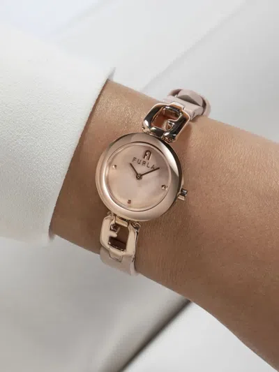 Furla Arco Chain 25mm In Pink