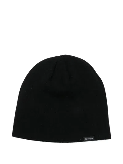 Snow Peak Wool Beanie In Black