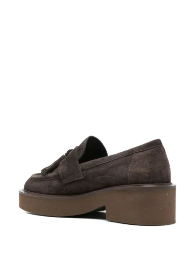Fabio Rusconi Tassel Loafers In Brown