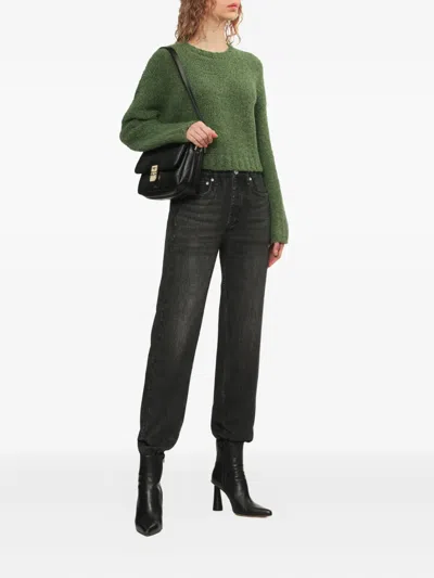 Rag & Bone Miramar Elasticated Jeans In Black