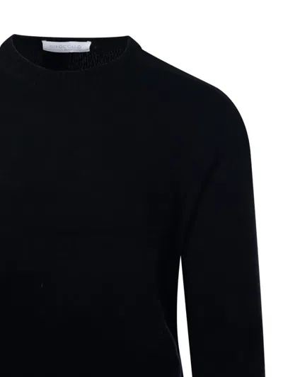 Cashmere Company Crew-neck Sweater In Black