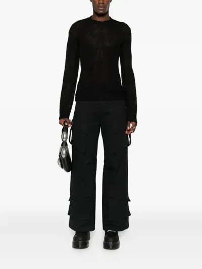 Heliot Emil Knitted Sweater In Black