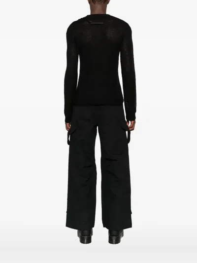 Heliot Emil Knitted Sweater In Black