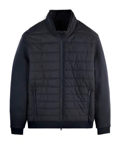 Fay Quilted-panelled Jacket In Multi