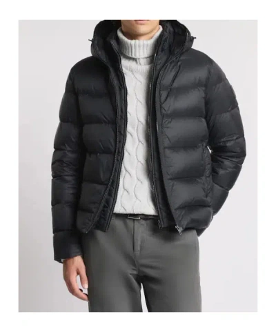 Fay Double-front Quilted Jacket In Multi