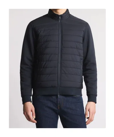 Fay Quilted-panelled Jacket In Multi