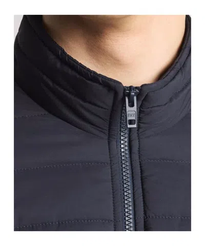 Fay Quilted-panelled Jacket In Multi