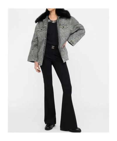 Liu •jo Printed Lapel Jacket In Multi