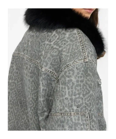 Liu •jo Printed Lapel Jacket In Multi