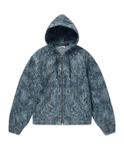 1989 Studio Hooded Zip Jacket In Gray