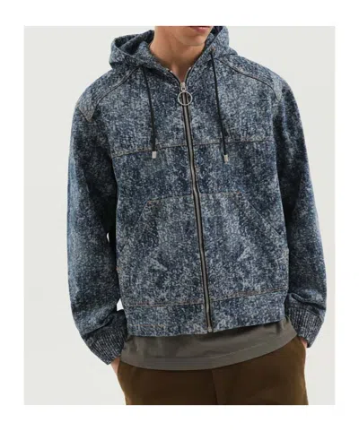 1989 Studio Hooded Zip Jacket In Gray