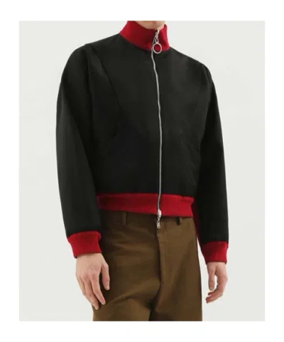 1989 Studio Reversible Jacket Zip Up In Red