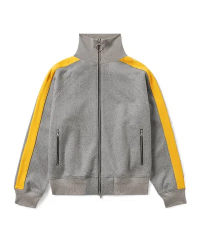 1989 Studio Side Stripe High Collar Ribbed Cuffs In Gray