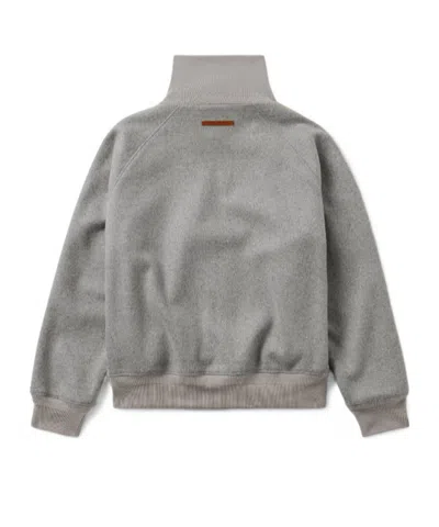 1989 Studio Side Stripe High Collar Ribbed Cuffs In Gray