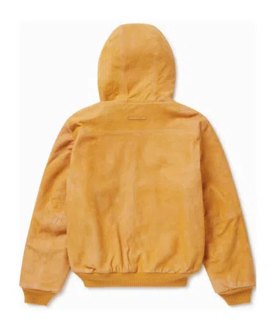 1989 Studio Hooded Zip-up Jacket In Orange
