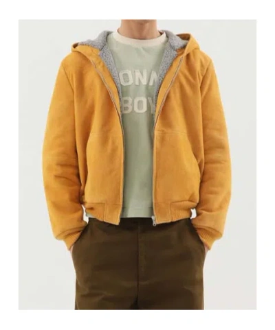 1989 Studio Hooded Zip-up Jacket In Orange