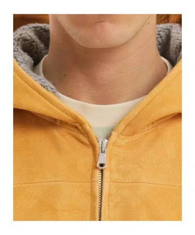 1989 Studio Hooded Zip-up Jacket In Orange