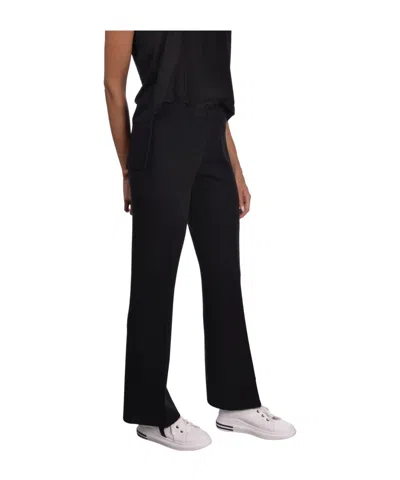 Gran Sasso Flared Casual Pants In Black