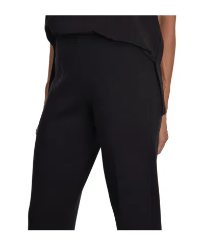 Gran Sasso Flared Casual Pants In Black