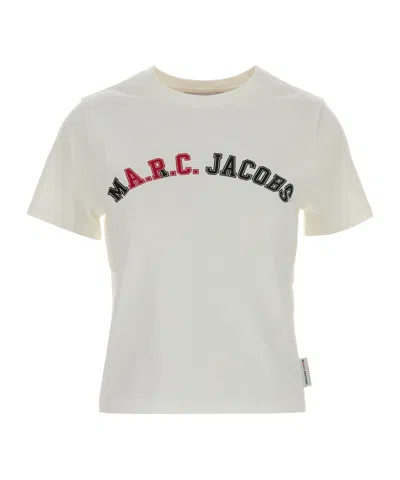 Apc A.p.c. X Marc Jacobs Short-sleeved Crewneck T-shirt In White
