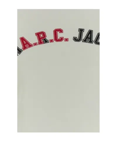 Apc A.p.c. X Marc Jacobs Short-sleeved Crewneck T-shirt In White