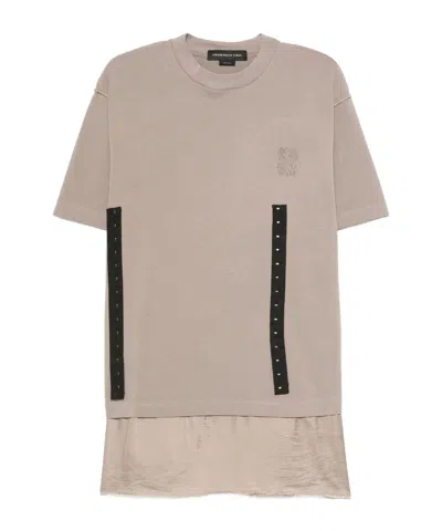 Federico Cina Dress Corset T-shirt Clothing In Brown