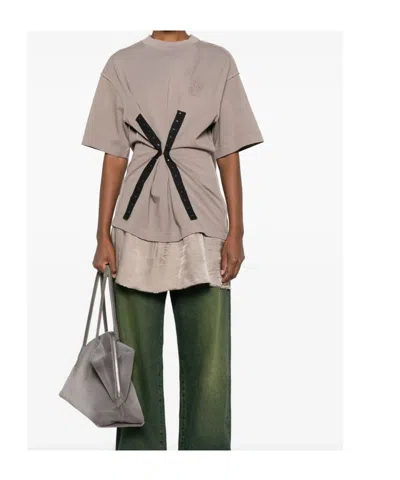 Federico Cina Dress Corset T-shirt Clothing In Brown