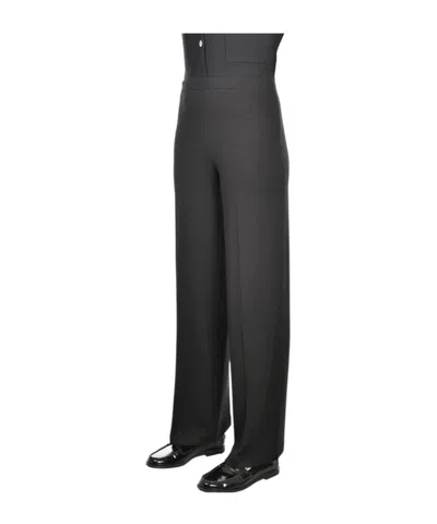 Gran Sasso Elasticated-waist Trousers In Black