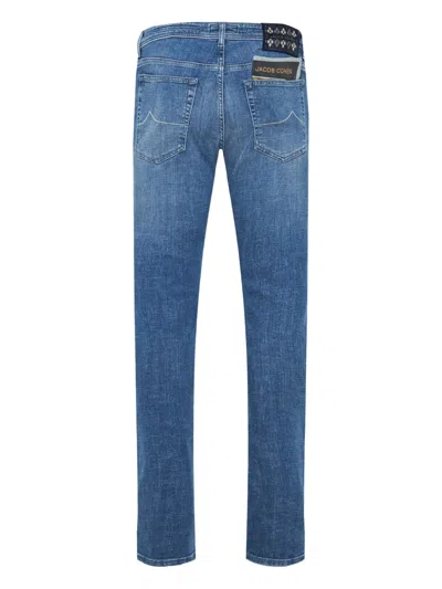 Jacob Cohen Geknöpfte Bard Hose In Blue