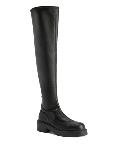Giuseppe Zanotti Diran Leather Boots In Black