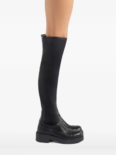 Giuseppe Zanotti Diran Leather Boots In Black