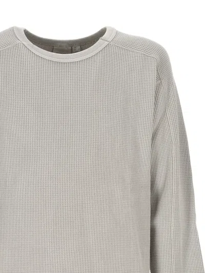 Gramicci Waffle Knit Sweatshirt In Gray
